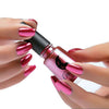 mirror nail polish pink