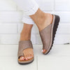 Women Comfy Platform Brown Sandal Shoes